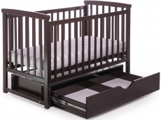 Дитяче ліжко Deson Mriya з ящиком walnut